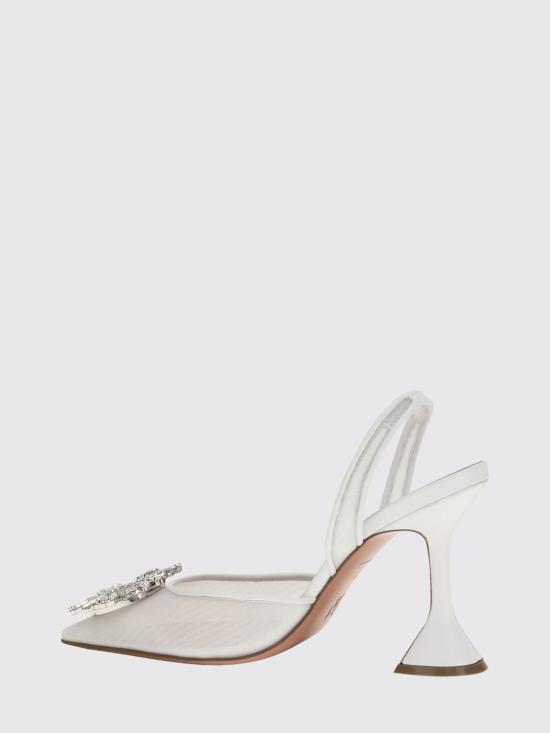 26SS 아미나 무아디 힐/펌프스 13S362832BEG White - AMINA MUADDI