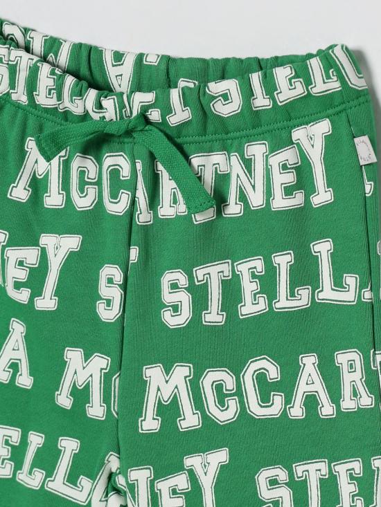 26SS [키즈] 스텔라 맥카트니 스트레이트 팬츠 TY6650Z3568 769BC Green - STELLA MCCARTNEY