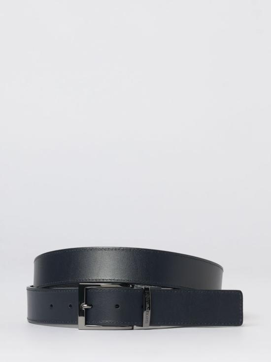 26SS 엠포리오 아르마니 가죽 벨트 Y4S195YLO8J 80742 Blue - EMPORIO ARMANI