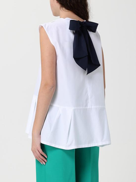 26SS 에스막스마라 민소매 티셔츠 2619161013600 060 White - 'S MAX MARA