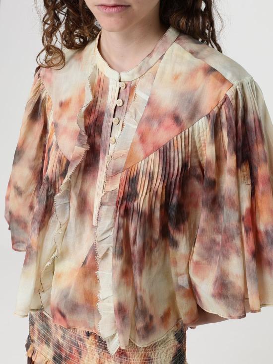 26SS 이자벨마랑에뚜왈 블라우스 HT0854FAD1J13E 90BE Beige - ISABEL MARANT ETOILE