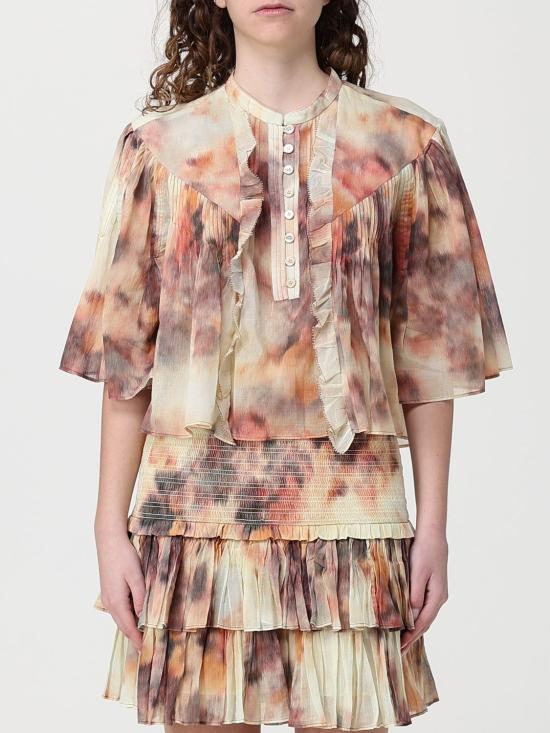 26SS 이자벨마랑에뚜왈 블라우스 HT0854FAD1J13E 90BE Beige