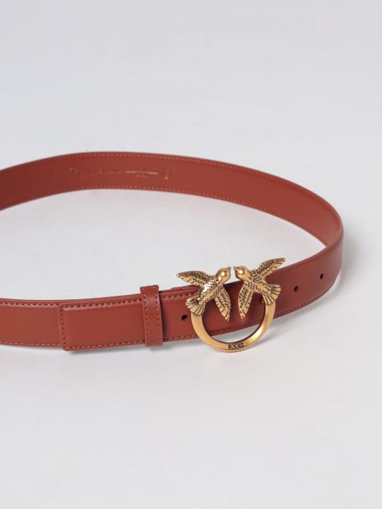 26SS 핑코 레귤러 벨트 100125A0F1 L84Q Brown - PINKO
