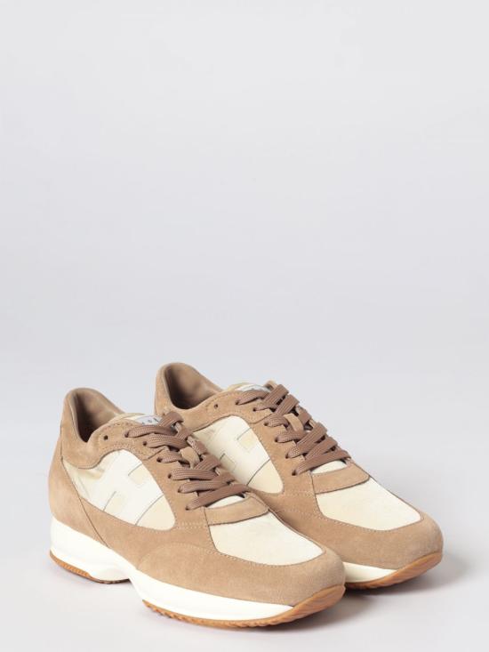 26SS 호간 스니커즈 HXM7130GC80V4R 0RWN Beige - HOGAN