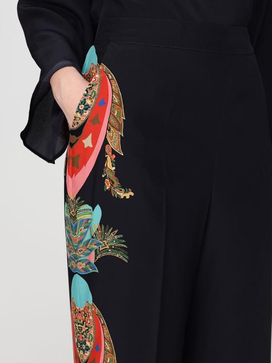 26SS 에트로 팔라초 팬츠 WREA0014AKI43 X0813 Black - ETRO