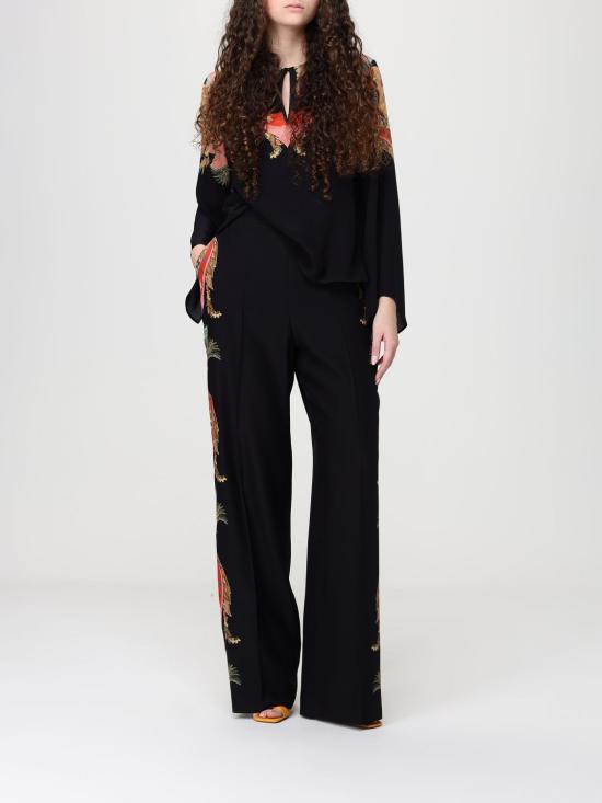 26SS 에트로 팔라초 팬츠 WREA0014AKI43 X0813 Black - ETRO