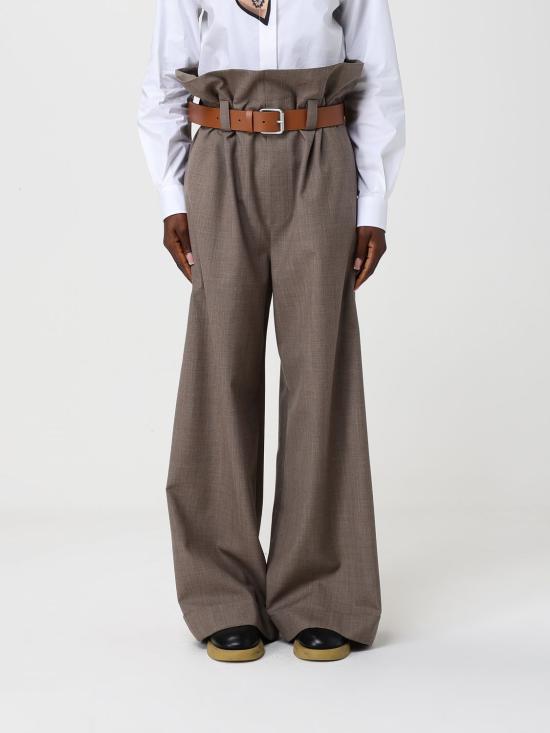 26SS 모스키노 팔라초 팬츠 03180522 0095 Brown