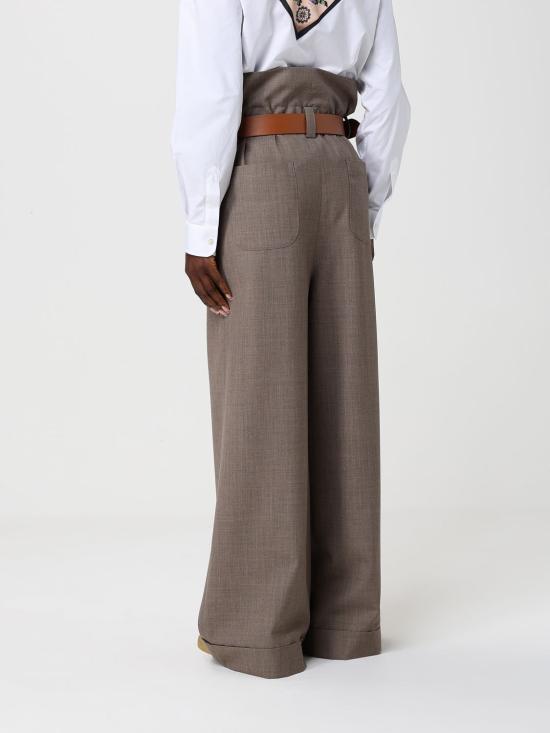 26SS 모스키노 팔라초 팬츠 03180522 0095 Brown - MOSCHINO