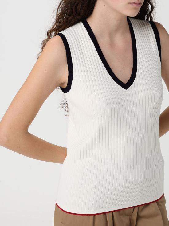 26SS 막스마라 민소매 티셔츠 2616361131600 009 White - MAX MARA