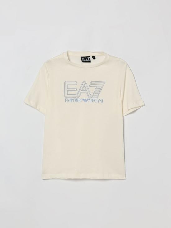 26SS [키즈] 엠포리오 아르마니 티셔츠 7B000295AF10375 U0004 Natural