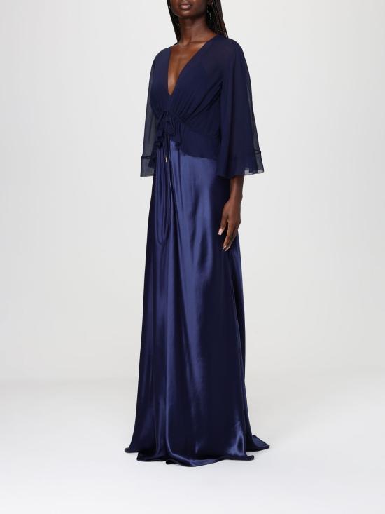 26SS 알베르타 페레티 롱 원피스 04061627 0290 Blue - ALBERTA FERRETTI