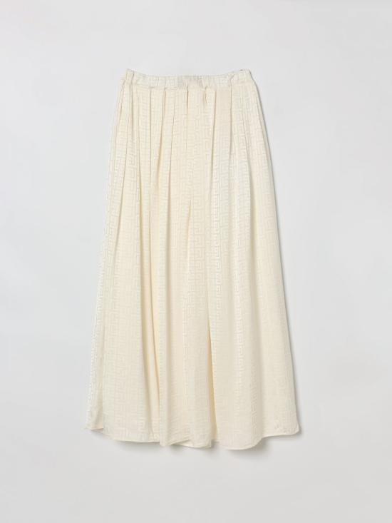 26SS [키즈] 발망 스커트 BY7A60S0192 102 Ivory - BALMAIN