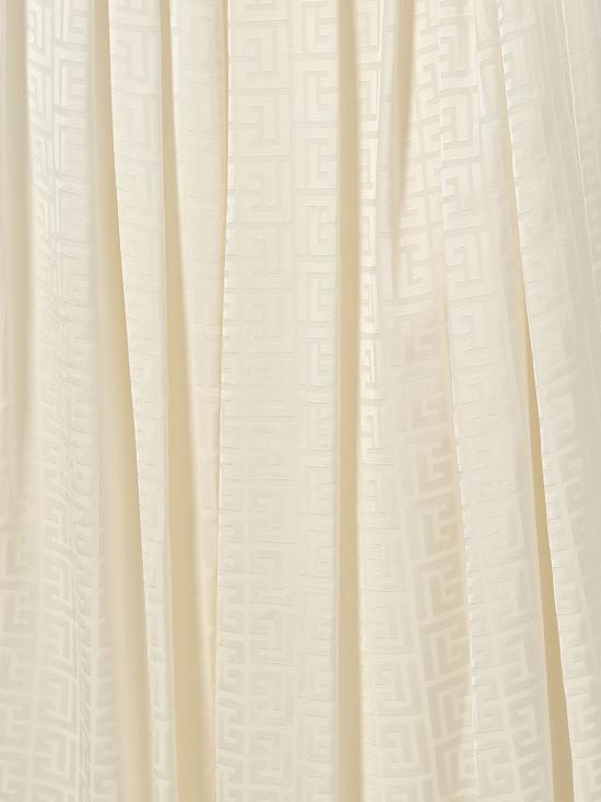 26SS [키즈] 발망 스커트 BY7A60S0192 102 Ivory - BALMAIN