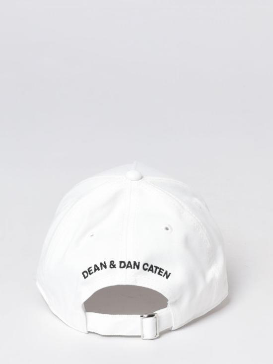 26SS [키즈] 디스퀘어드2 모자 DQ3255D00YT DQ100 White - DSQUARED2