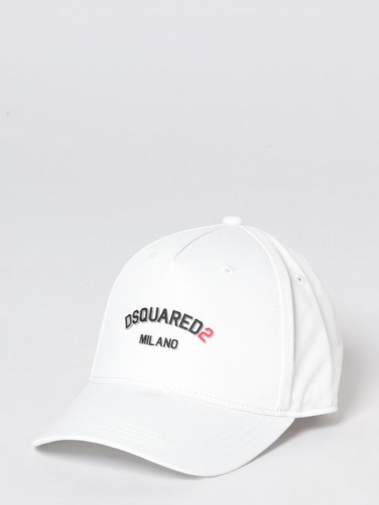 26SS [키즈] 디스퀘어드2 모자 DQ3255D00YT DQ100 White