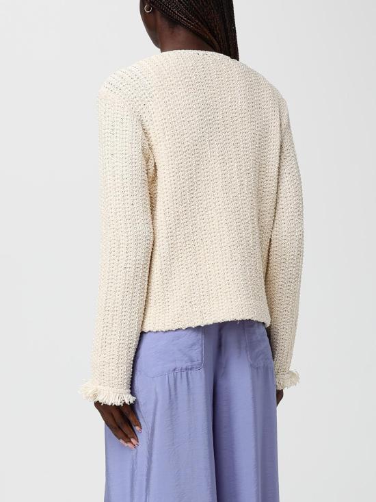 26SS 엠포리오 아르마니 스웨터 EW002970AF22478 U1058 Beige - EMPORIO ARMANI