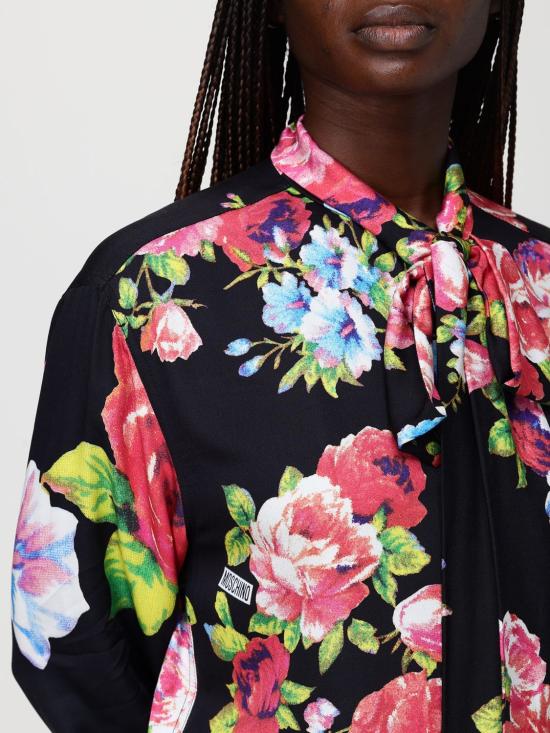 26SS 모스키노 셔츠 02150563 2555 Black - MOSCHINO