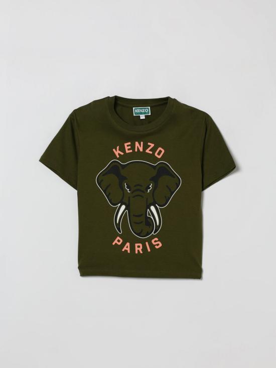 26SS [키즈] 겐조 티셔츠 K61803 64B Kaki