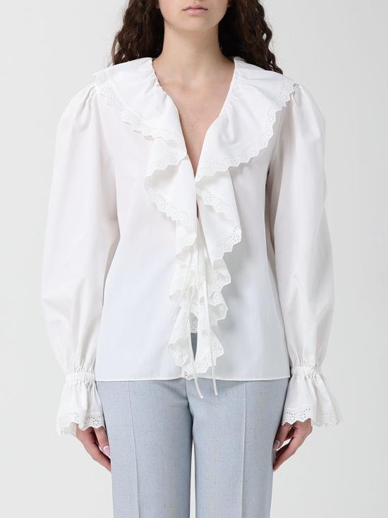 26SS 알베르타 페레티 셔츠 02261642 0002 White