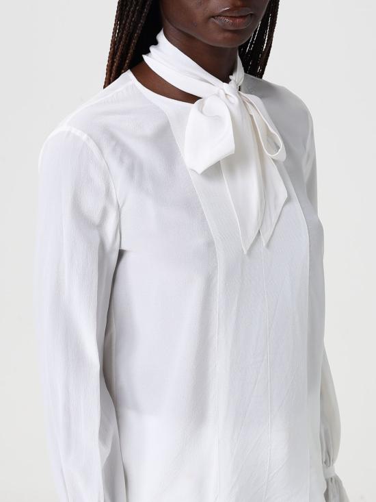 26SS 칼라거펠트 블라우스 81KW1602 100 White - KARL LAGERFELD