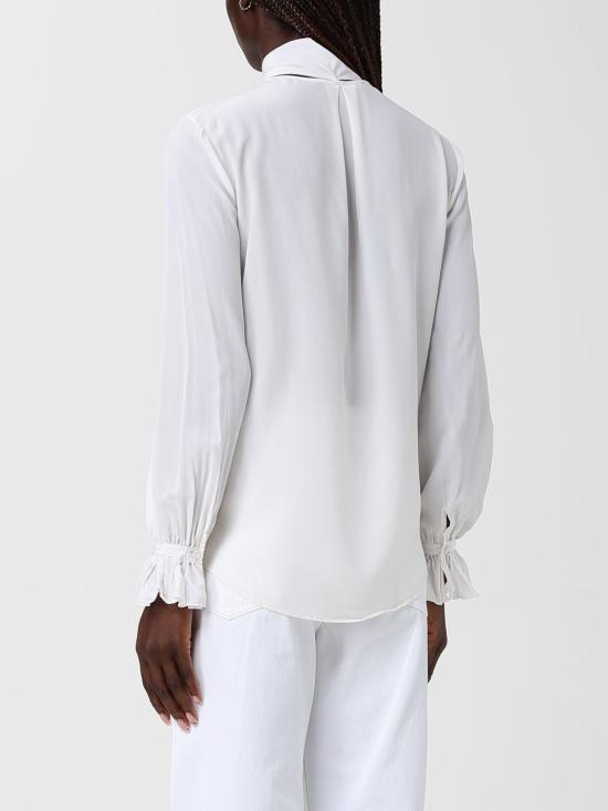 26SS 칼라거펠트 블라우스 81KW1602 100 White - KARL LAGERFELD