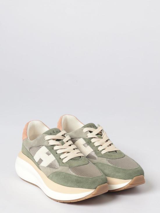 26SS 호간 스니커즈 HXW7140GA40V0F 0RW1 Green - HOGAN