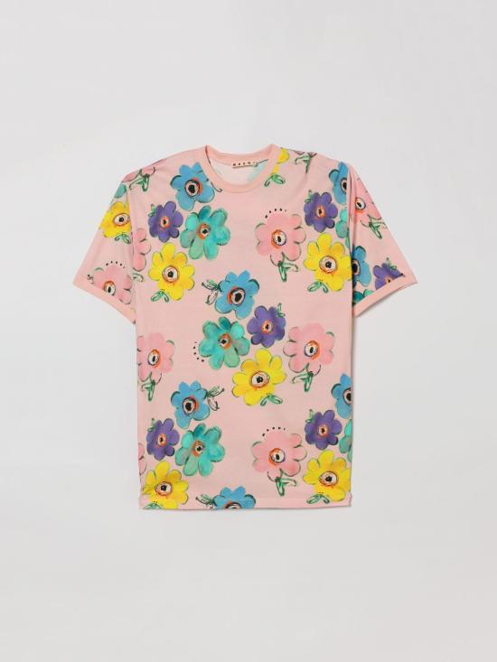 26SS [키즈] 마르니 티셔츠 M01764M00WY 0M351 Multicolor