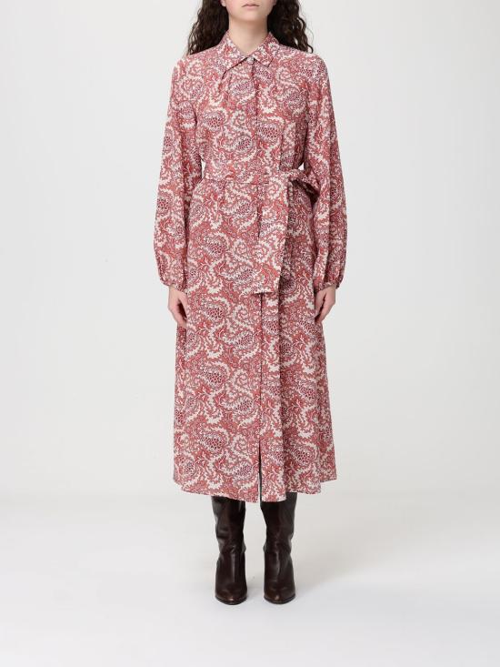 26SS 위켄드막스마라 롱 원피스 2615221172600 010 Cherry