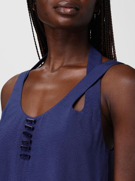 26SS 엠포리오 아르마니 민소매 티셔츠 EW003106AF20287 UB130 Blue - EMPORIO ARMANI