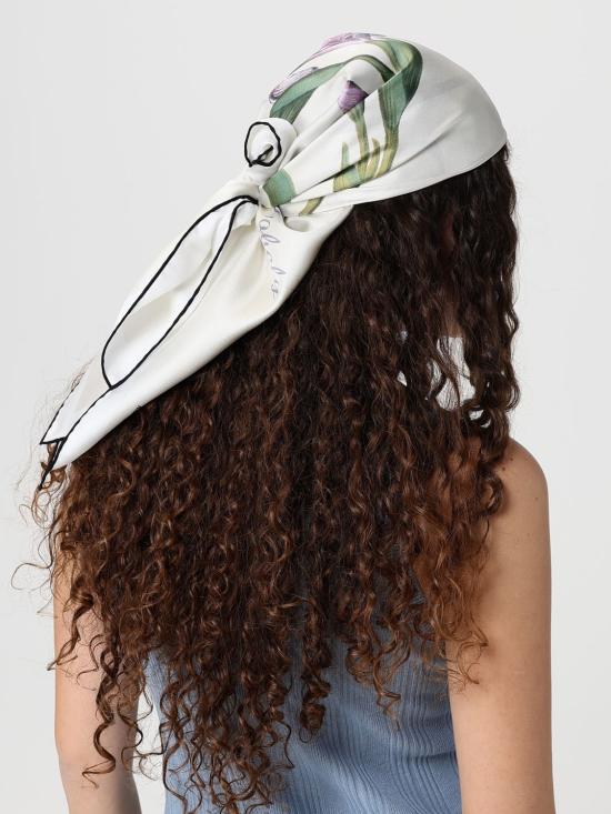 26SS 알베르타 페레티 머플러/스카프 33031670 2888 White - ALBERTA FERRETTI