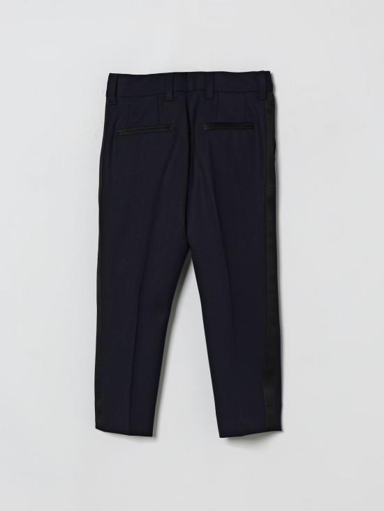 26SS [키즈] 돌체앤가바나 스트레이트 팬츠 L45P14G7PQI B0665 Blue - DOLCE & GABBANA