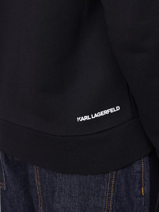 26SS 칼라거펠트 스웨터 91KW1737 900 Black - KARL LAGERFELD