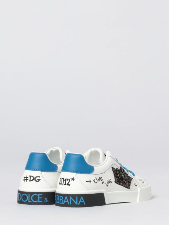 26SS [키즈] 돌체앤가바나 스니커즈 DA0702A0219 8W921 Blue - DOLCE & GABBANA