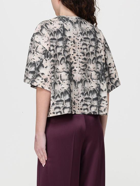 26SS 핑코 반팔 티셔츠 106921A3C8 CZ9 Beige - PINKO