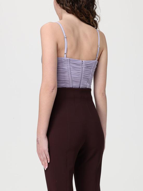 26SS 엘리자베타프랜치 민소매 티셔츠 BO01961E2 EV7 Lilac - ELISABETTA FRANCHI