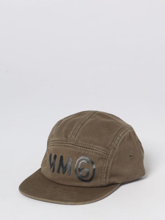 26SS [키즈] MM6 메종마르지엘라 모자 M61031MM05S M6514 Kaki