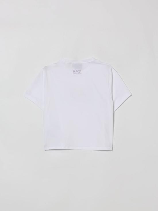 26SS [키즈] 엠포리오 아르마니 티셔츠 7G000151AF10373 F0023 White - EMPORIO ARMANI