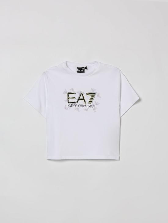 26SS [키즈] 엠포리오 아르마니 티셔츠 7G000151AF10373 F0023 White