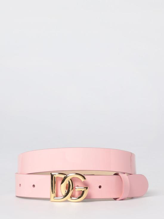 26SS [키즈] 돌체앤가바나 가죽 벨트 EE0068A1067 80416 Pink