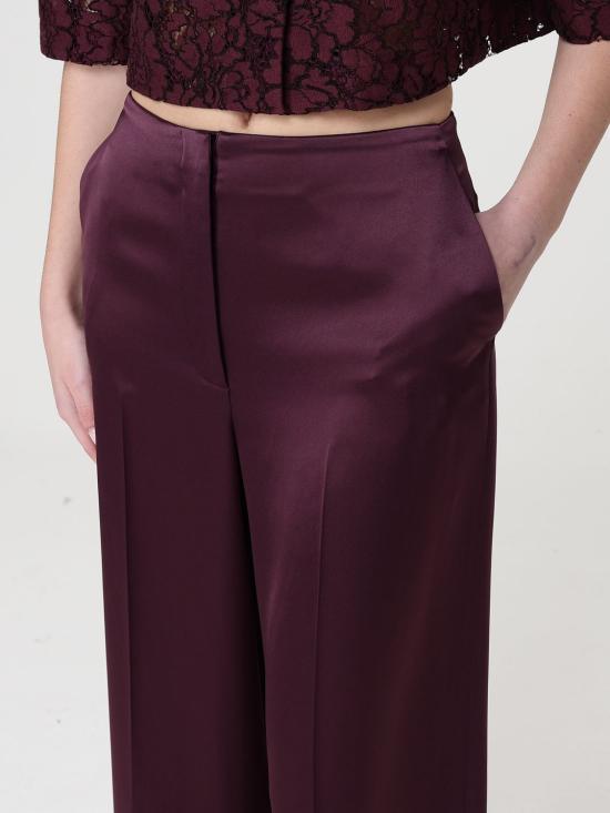 26SS 핑코 팬츠 106601A1Y5 R57 Burgundy - PINKO