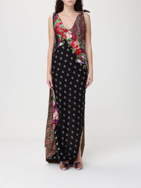26SS 모스키노 롱 원피스 04150566 7888 Multicolor