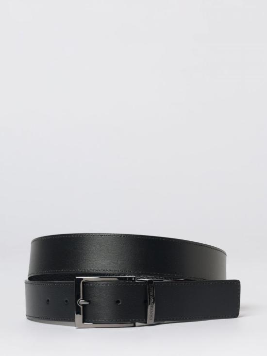 26SS 엠포리오 아르마니 가죽 벨트 Y4S195YLO8J 80741 Black - EMPORIO ARMANI