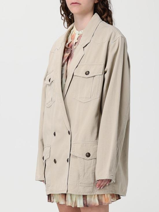 26SS 이자벨마랑에뚜왈 자켓 VE0625FAD1G04E 90BE Beige - ISABEL MARANT ETOILE