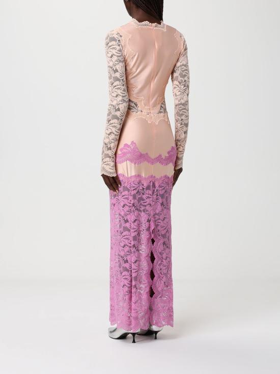 26SS 파코라반 롱 원피스 26PJRO231PA0170 P259 Pink - PACO RABANNE