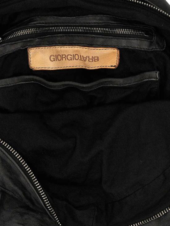 26SS 조르지오 브라토 백팩 2401VBRUSH Black - GIORGIO BRATO