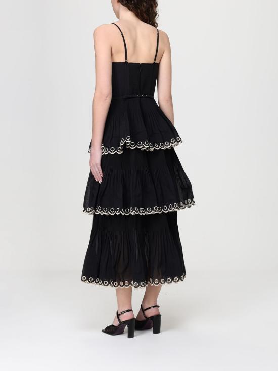 26SS 짐머만 롱 원피스 7023DC26R BLK Black - ZIMMERMANN