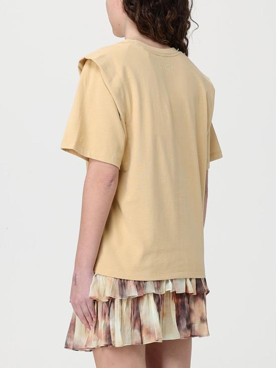 26SS 이자벨마랑 반팔 티셔츠 TS0041FAA1N41I 10DW Yellow - ISABEL MARANT