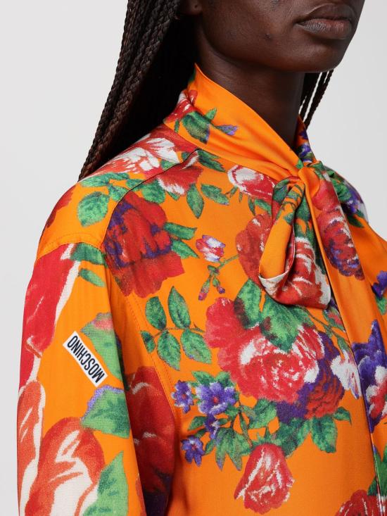 26SS 모스키노 셔츠 02150563 2124 Orange - MOSCHINO