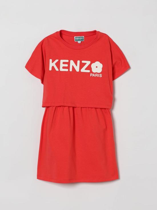 26SS [키즈] 겐조 원피스 K61662 976 Red