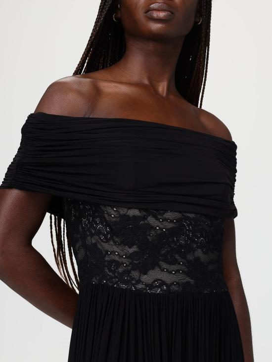 26SS 짐머만 롱 원피스 7047DC261 BLK Black - ZIMMERMANN